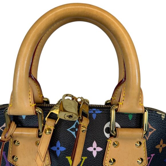 Louis Vuitton Multicolor Alma Bag PM Murakami Limited Edition Monogram Vintage - Picture 8 of 15